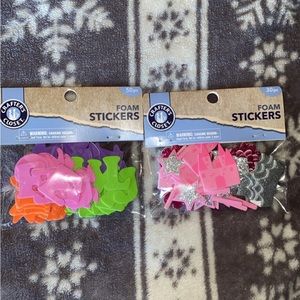 Foam Letter Stickers for Arts & Crafts🔠